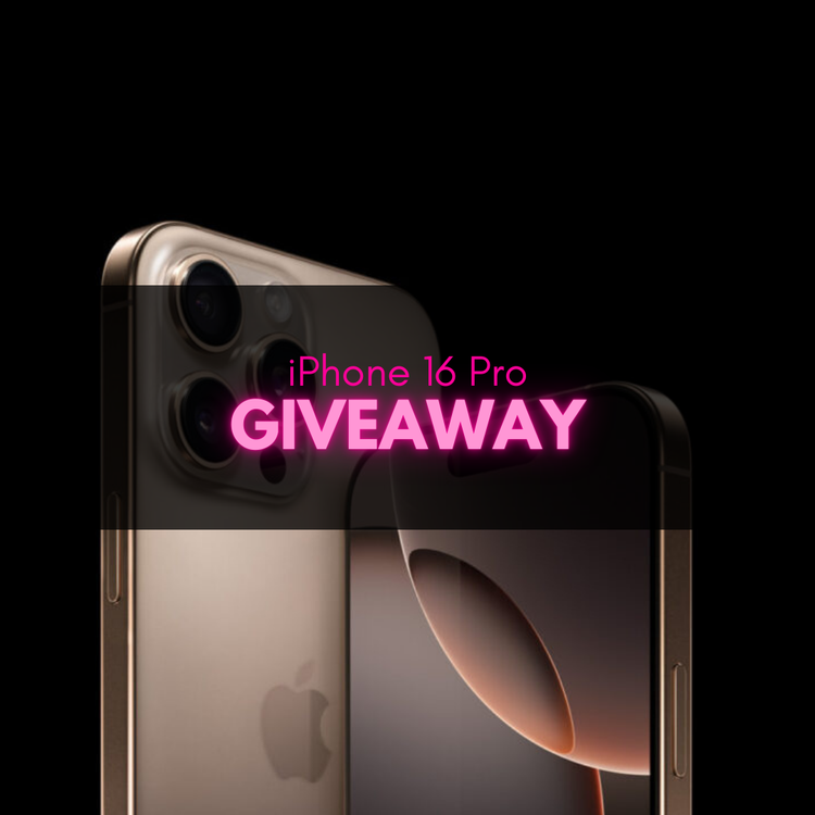 Shop & win an iPhone 16 Pro!