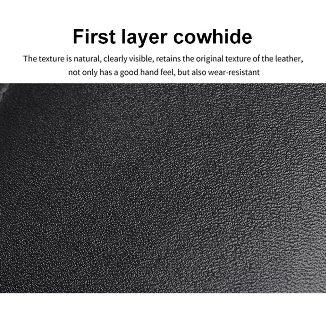 Leather Wallet RFID Blocking Purse Card Holder Genuine Leather Wallet for Men