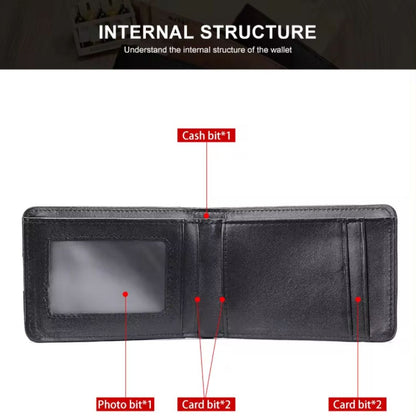 Leather Wallet RFID Blocking Purse Card Holder Genuine Leather Wallet for Men