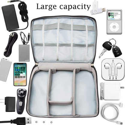 Universal Carry Travel Gadget Bag for Cables, Plug and More