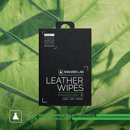 Leather Conditioner & Cleaning Wipes -12 Wipes -Perfect For On The Go Leather Care