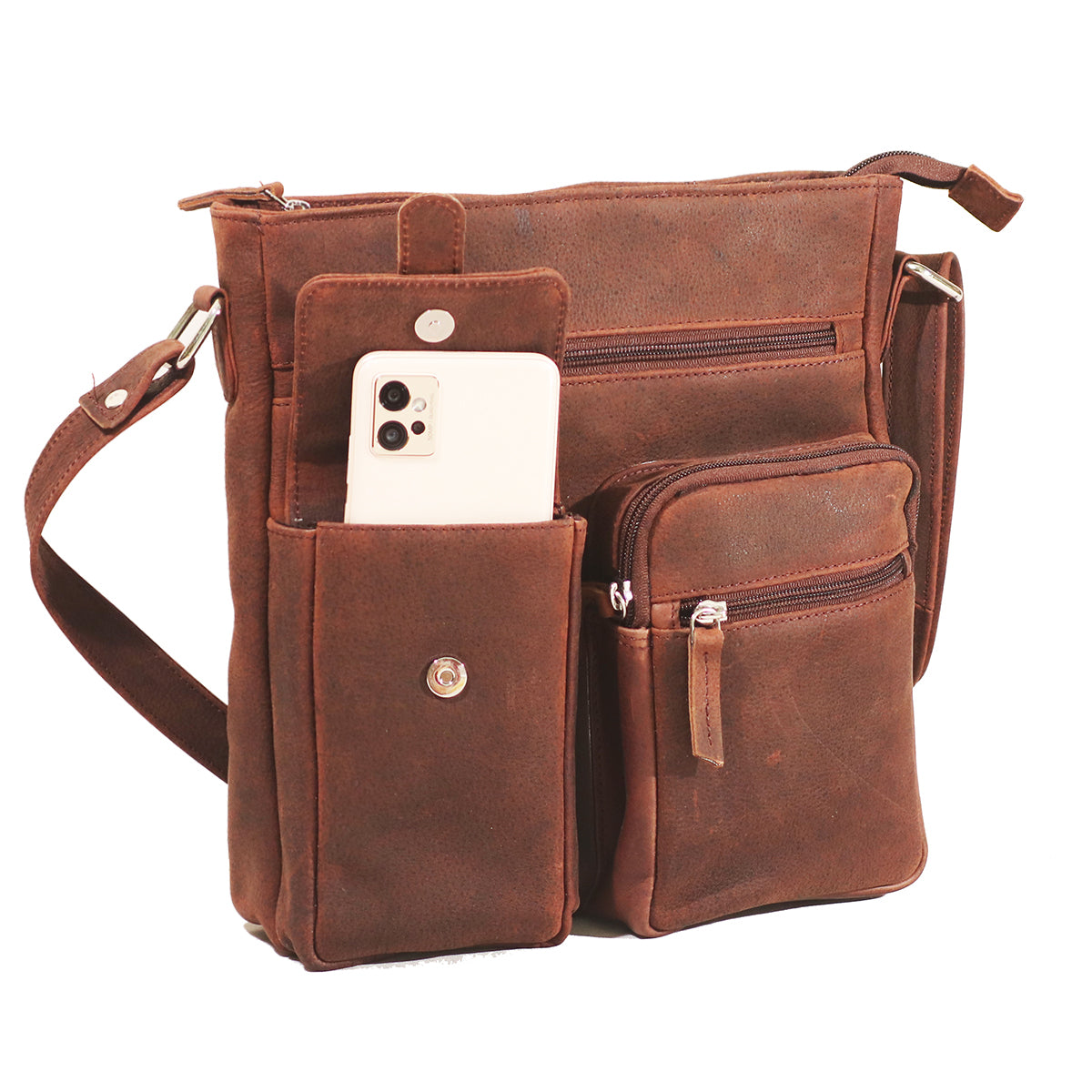 Unisex Sling Bag with Mobile Compartment