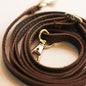 Genuine Leather Detachable Slings 1.5cm with Egg Hooks for Mobile Slings & Trial Totes - Red, Cream, Black, Brown, Tan