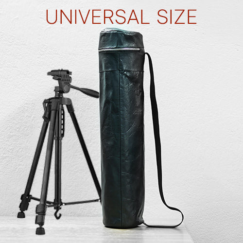 Tripod Stand Cover - Leather (55-Inch), Universal Lightweight Tripod with Mobile Phone(for All Smart Phones, Gopro, Cameras) Holder Mount Carry Bag