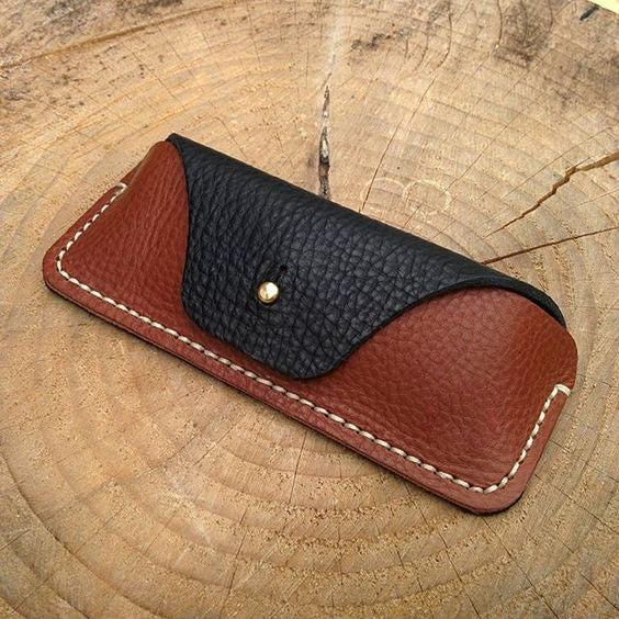 Pack of 2 - Leather Sunglass Case