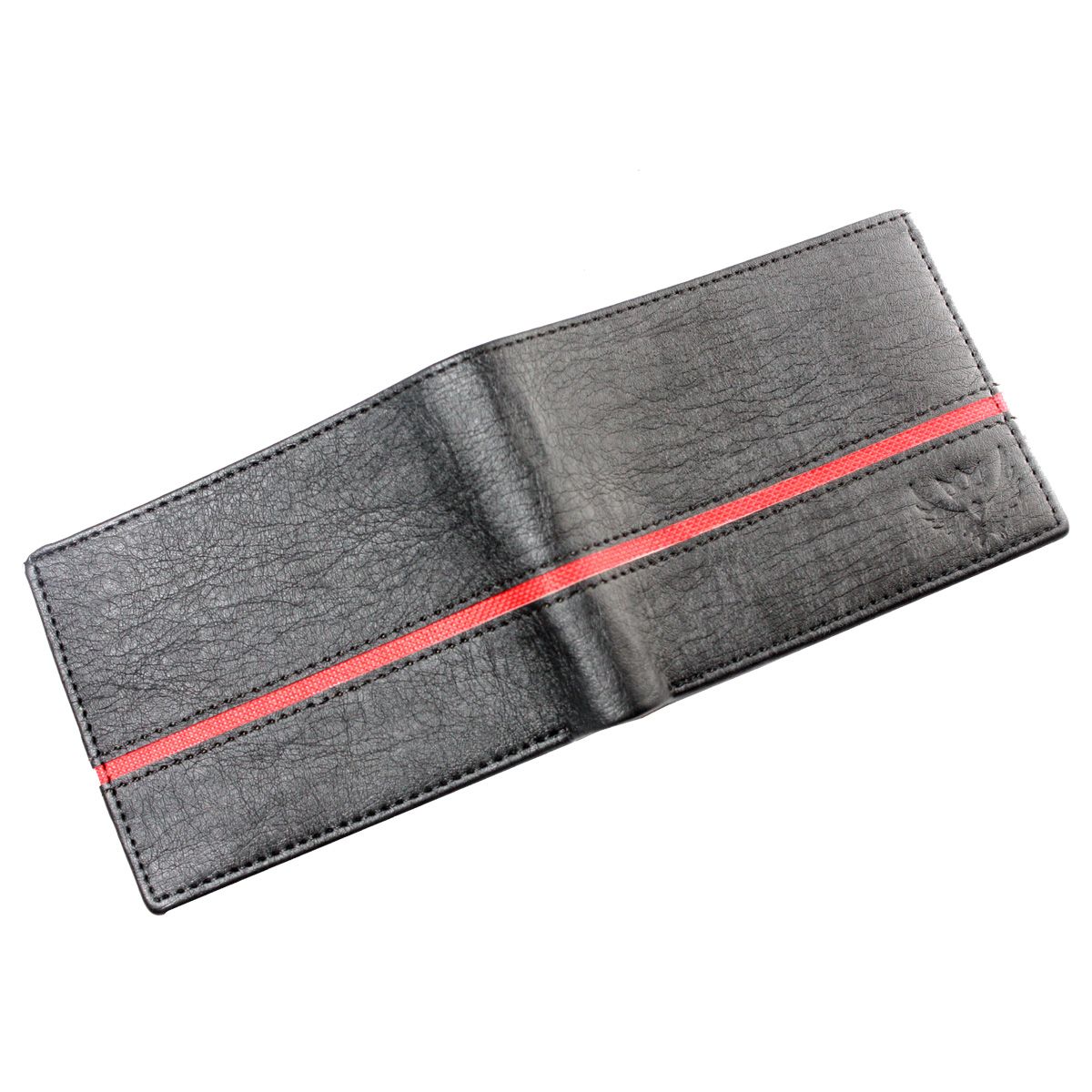 Bi-Fold Synthetic Leather Wallet for Men (Black)
