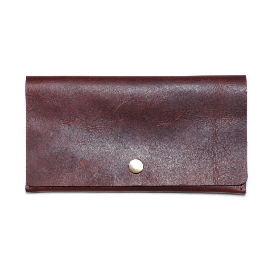 Leather Raw Edge Women's Wallet