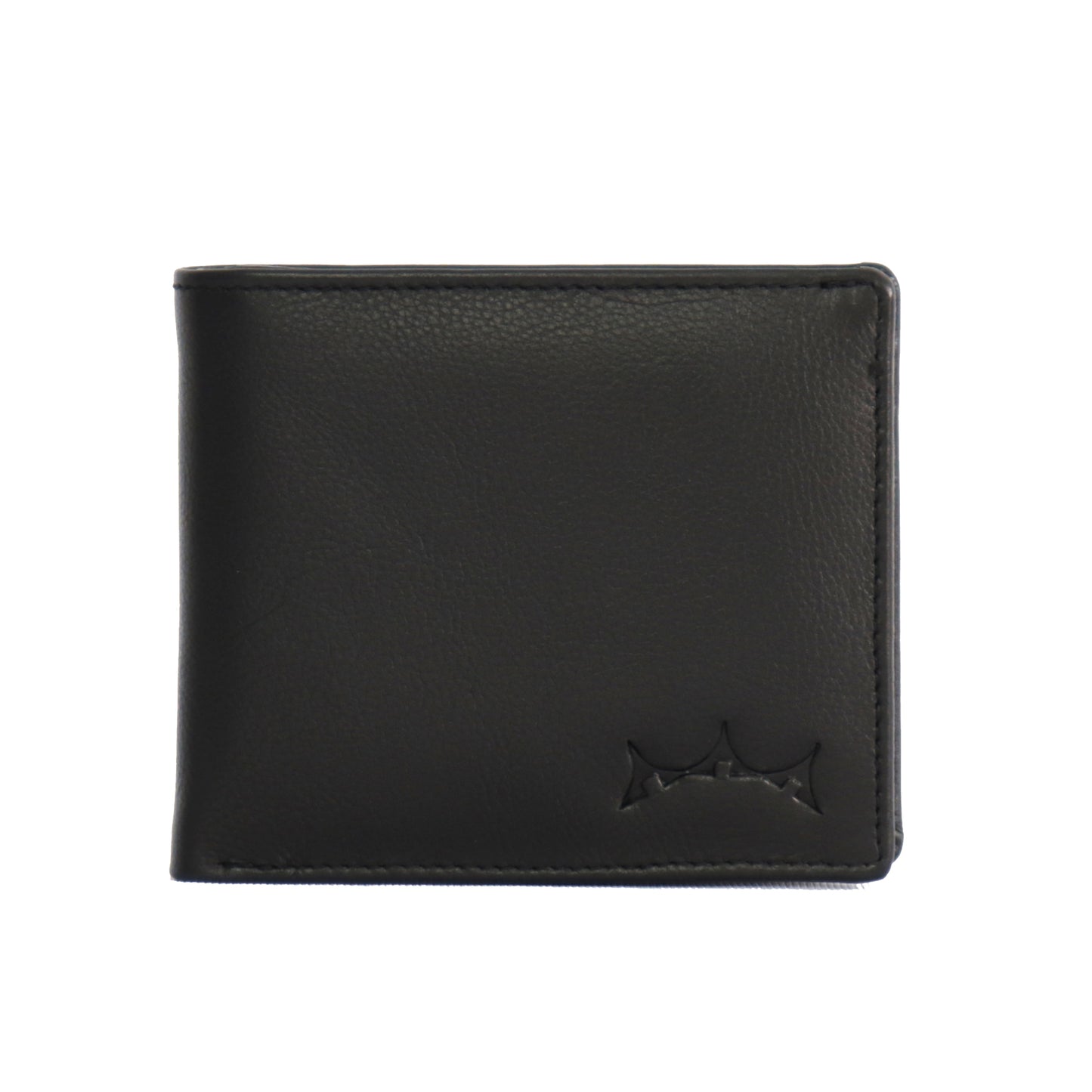 Maheejaa Men's Bi-fold Genuine Leather Regular Wallet - Black