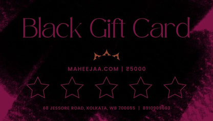 Maheejaa Black Card