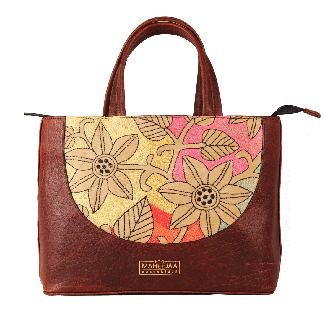 Genuine Leather Handcrafted Handbag Women (Tan Brown)
