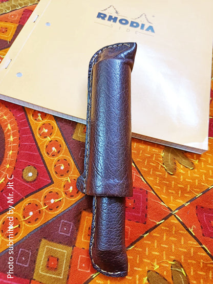 Premium  Fountain Pen Case - Genuine Leather