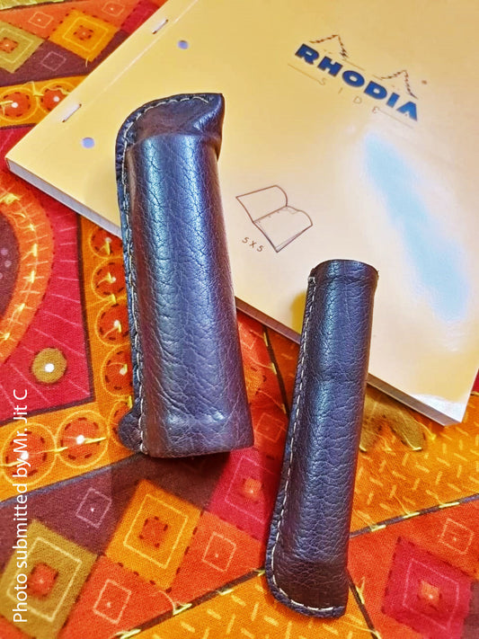 Premium  Fountain Pen Case - Genuine Leather